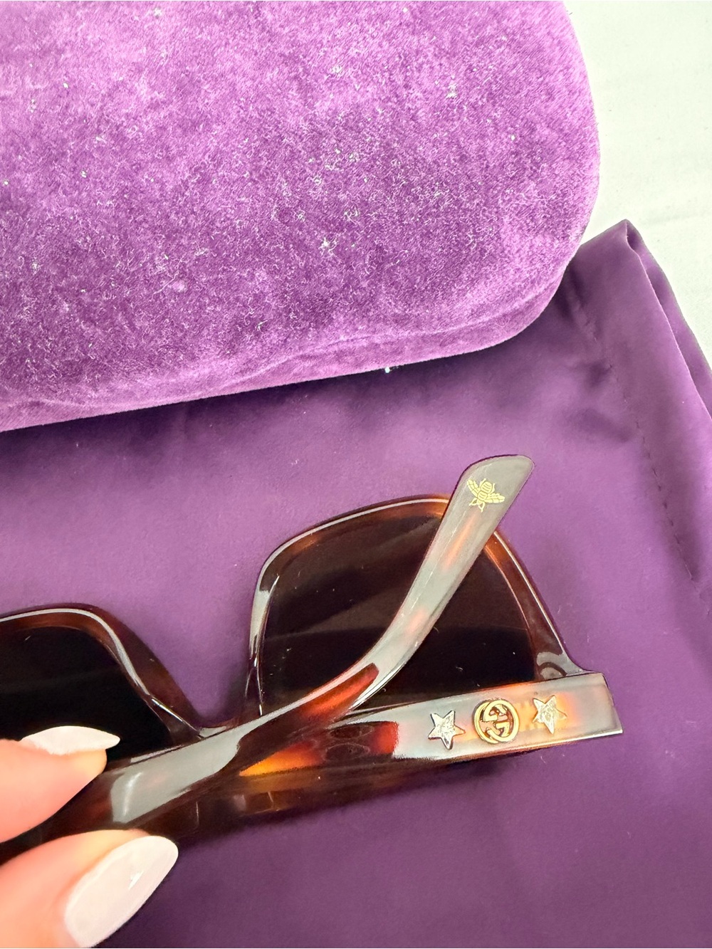 Gucci unisex Sunglasses - Brown - Picture 4 of 6